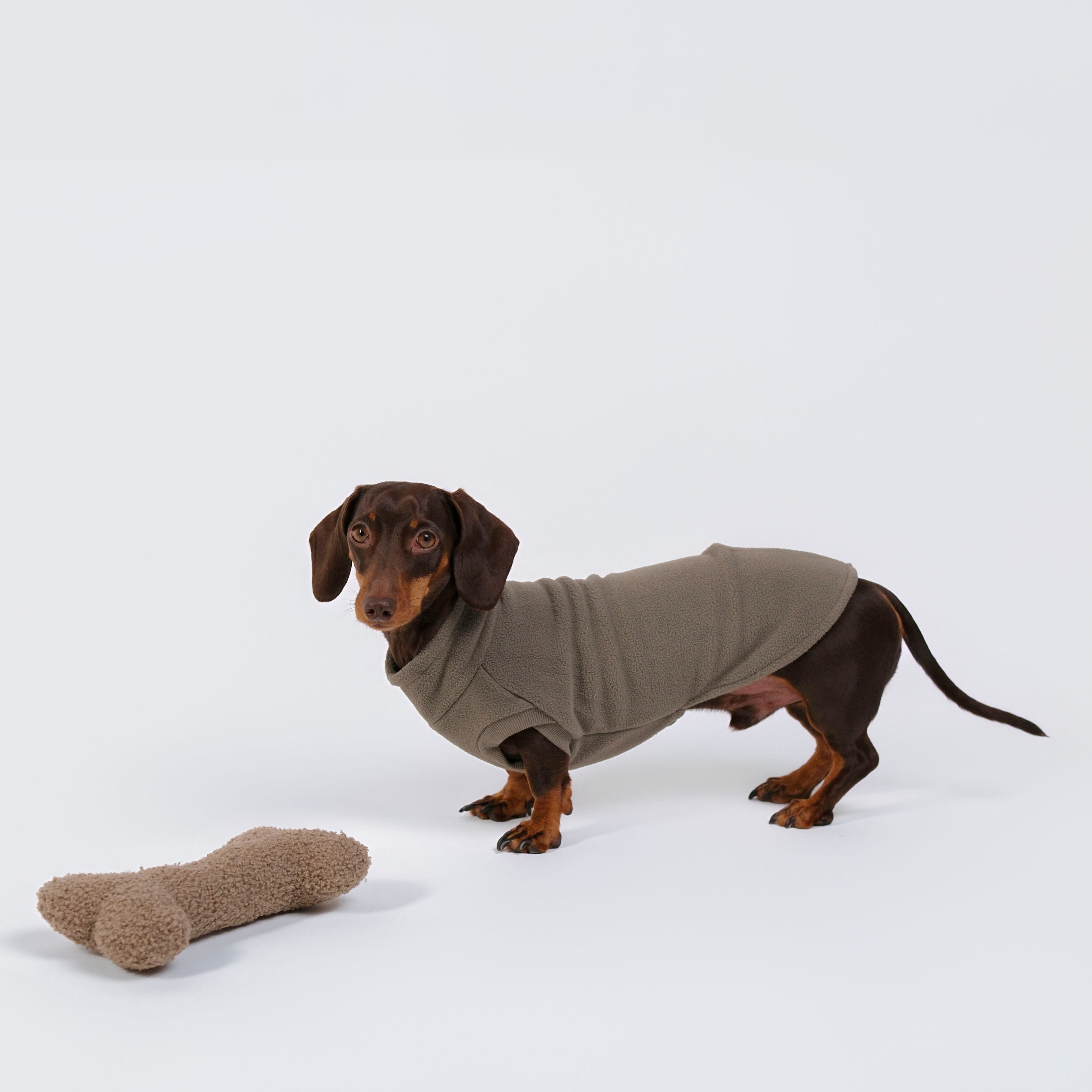 The Long Dog Fleece - Sage Grey