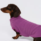 The Long Dog Fleece - Plum