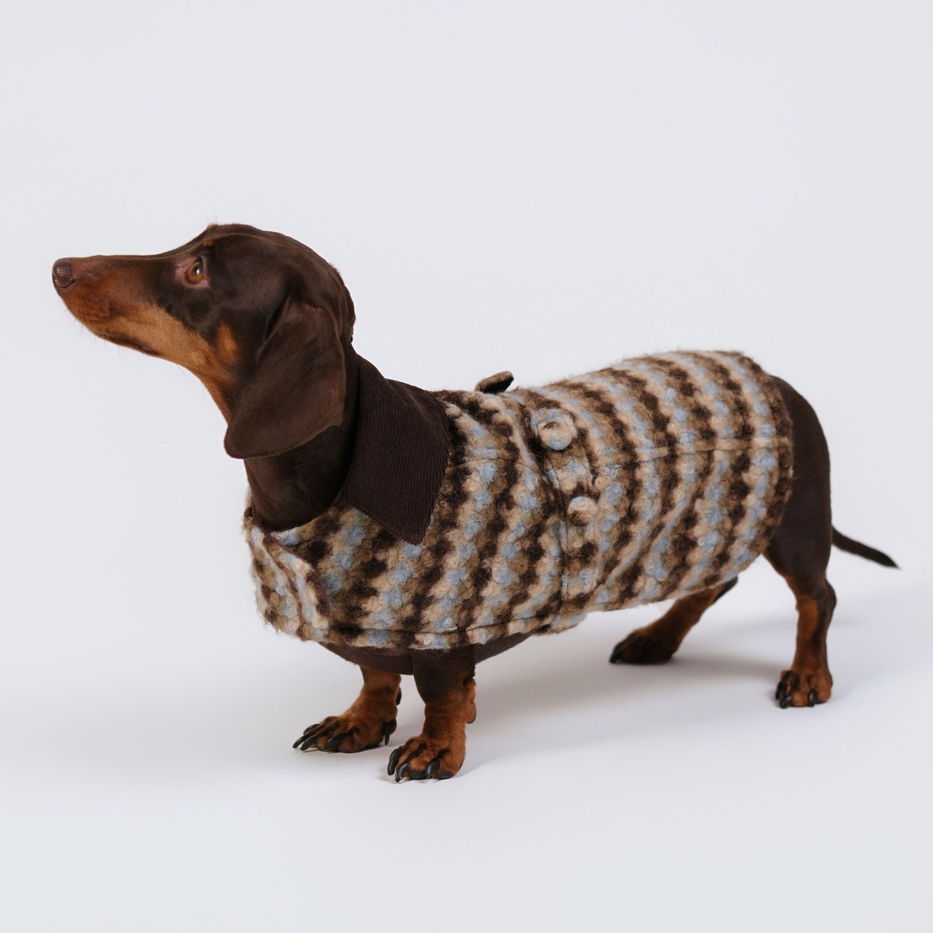 The Highland Coat- Storm Tweed